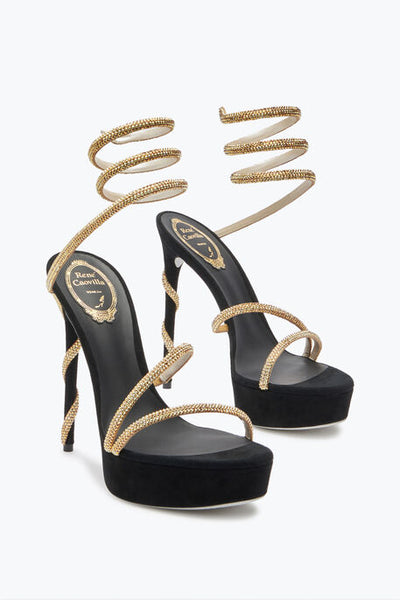 MARGOT JEWEL SANDALS SNAKE