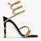 MARGOT JEWEL SANDALS SNAKE