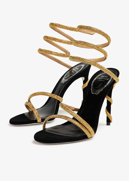 MARGOT JEWEL SANDALS SNAKE