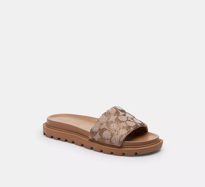 Brynn Slide In Crystal Signature Jacquard