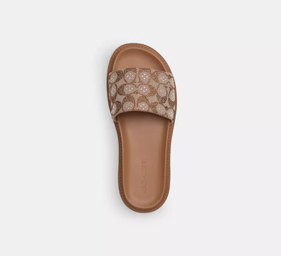 Brynn Slide In Crystal Signature Jacquard