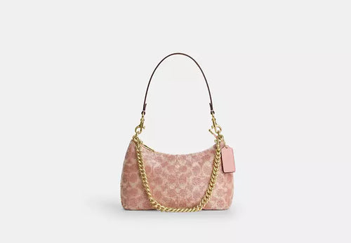 Teri Shoulder Bag In Signature Beaded Satin