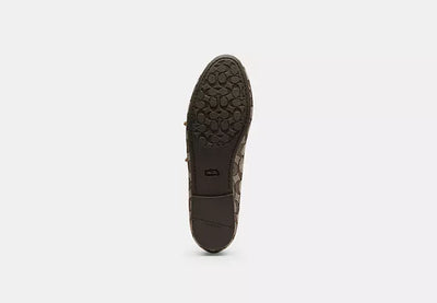 Double Buckle Mary Jane In Signature Jacquard